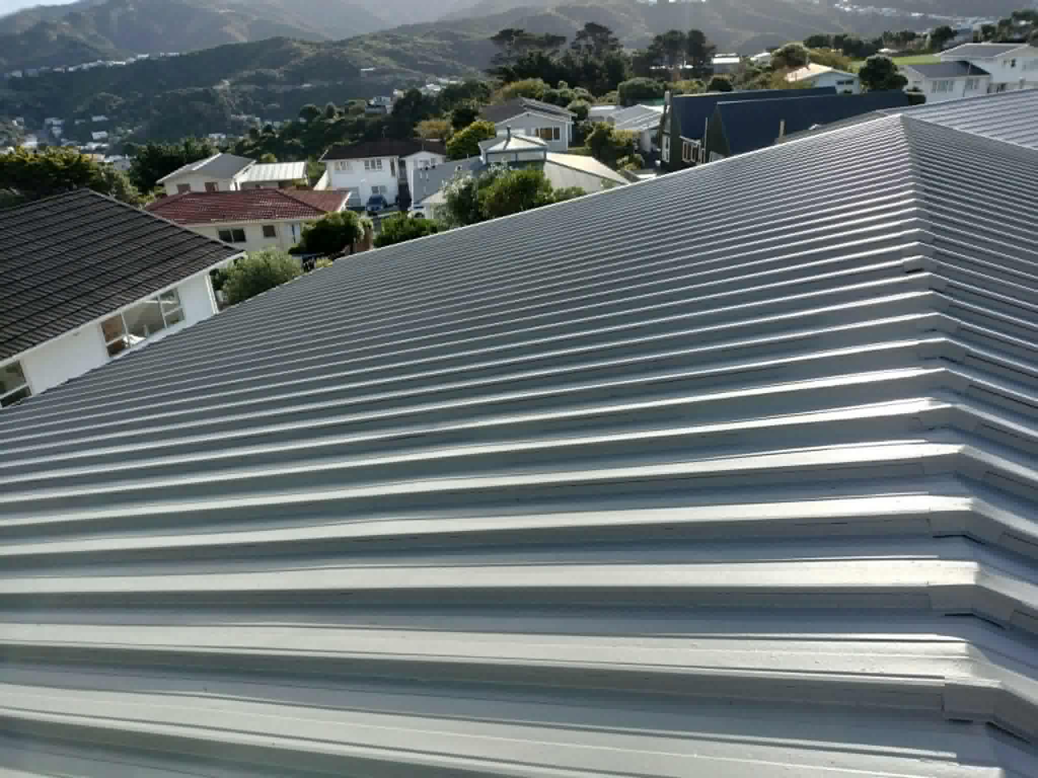 Hill-side Roof Recoat photo 2